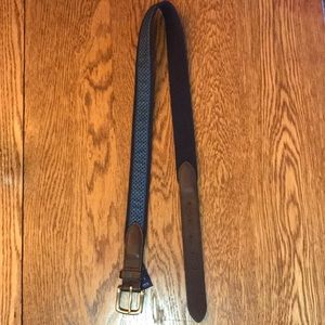 Vineyard Vines Whale Canvas Club Belt